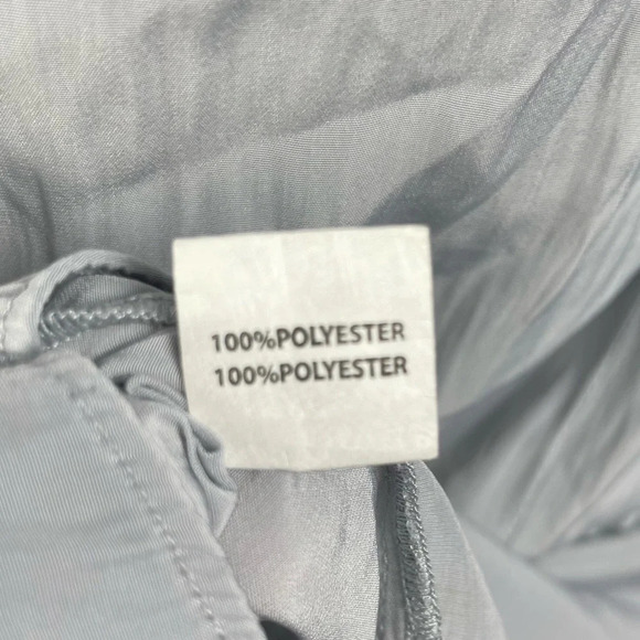 Ramy Brook Dress Womens XS Lauren Cold Shoulder Silky Feminine Mini Silver - Picture 14 of 15